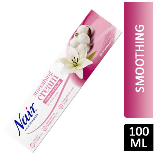 NAIR HAIR REMOVER SMOOTHING CREAM BIKINI UNDERARM 100ML