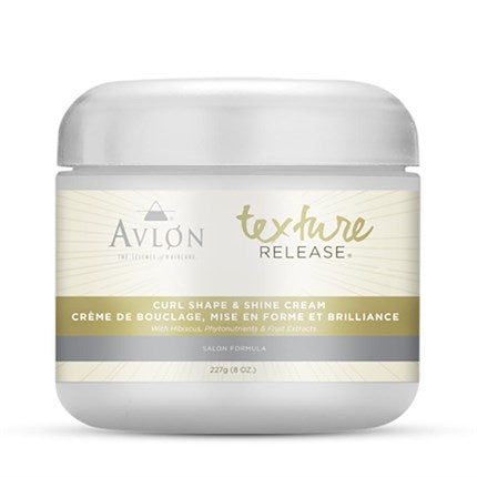 AVLON - TEXTURE RELASER - CURL SHAPE & SHINE CREAM - 8oZ