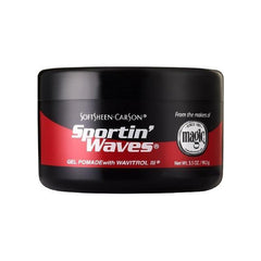 SoftSheen Carson - SPORTIN' WAVES GEL POMADE with WAVITROL III - 3.5oZ