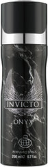 FRAGRANCE WORLD - INVICTO ONYX - DEODERANT - 200mL