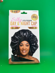 T&G Silky Satin Premium Day & Night Cap TG2284BLA
