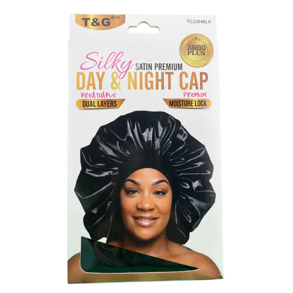 T&G Silky Satin Premium Day & Night Cap TG2284BLA