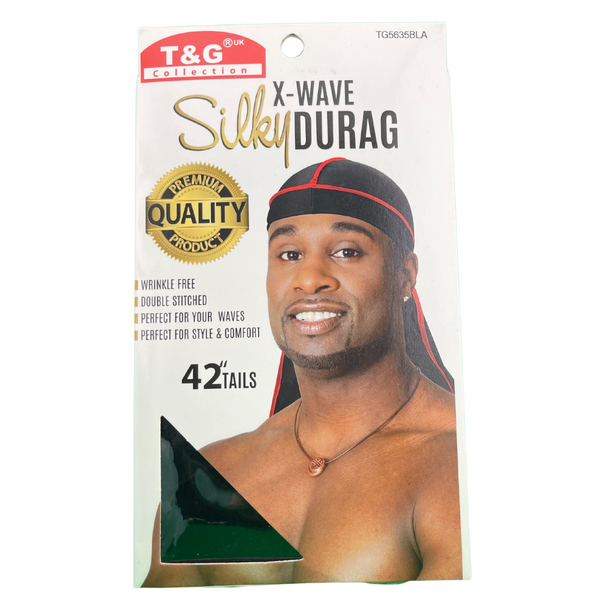 T&G Silky X- Wave Durag 42" Tails