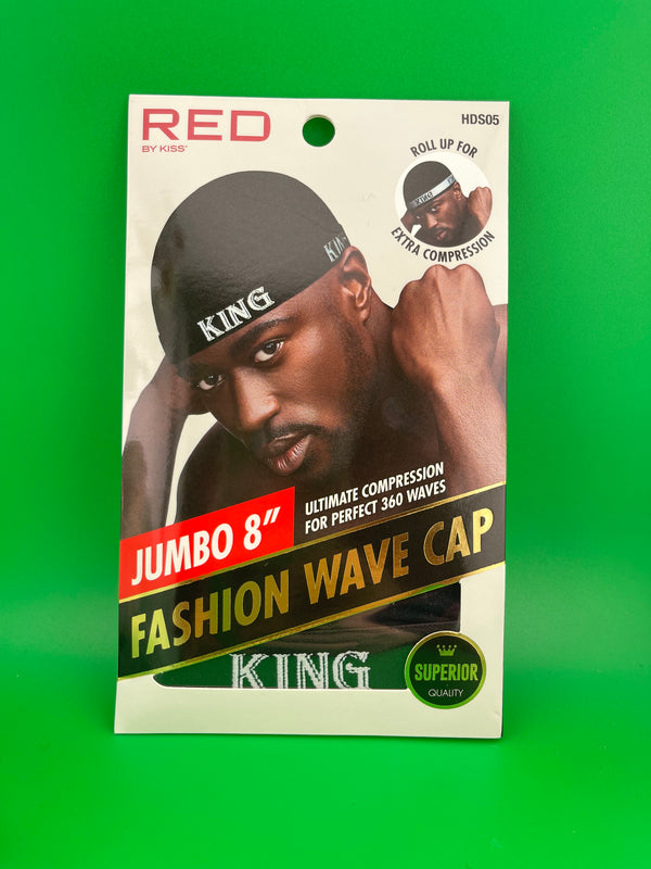 Red By Kiss Jumboo 8" Fashion Wave Cap