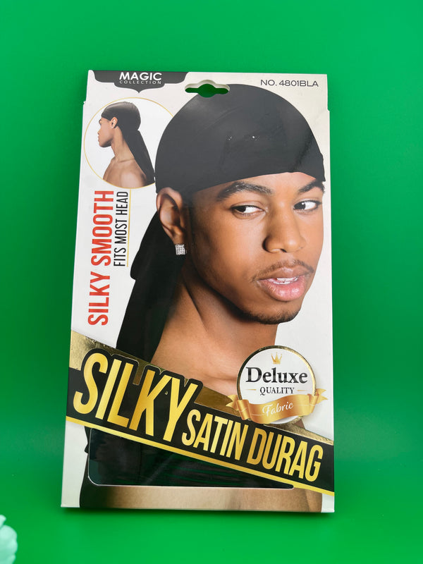 Magic Silky Stain Durag Black