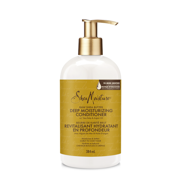SHEA MOISTURE - RESTORATIVE CONDITIONER with RAW SHEA BUTTER, SEA KELP & ARGAN OIL - 13Oz