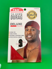 T&G Tie-Down Durag Deluxe Red