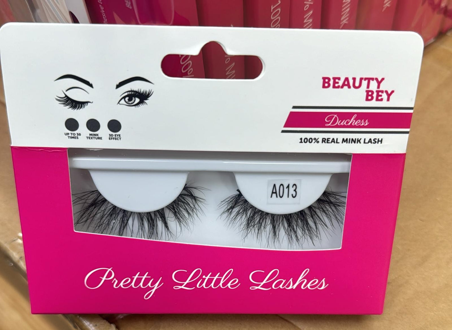 BEAUTY BEY - DUCHESS - 100% REAL MINK LASHES