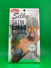 T&G Silky Satin Durag Grey