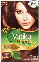 VATIKA - HENNA PERMANENT HAIR COLOR - AMMONIA FREE - 60G