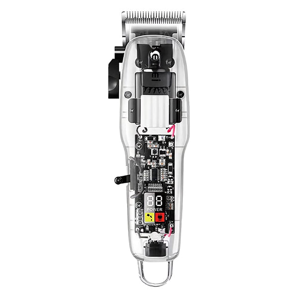 KEMEI - SEE-THROUGH HAIR CLIPPER