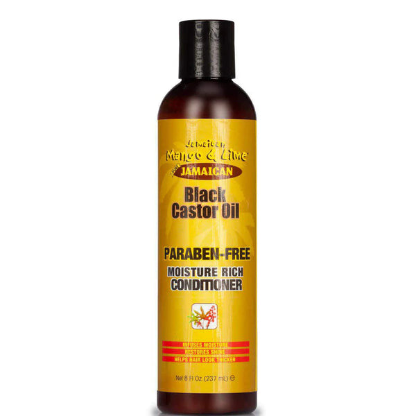 JAMAICAN MANGO & LIME - MOISTURE RICH CONDITIONER with BLACK CASTOR OIL - 8Oz