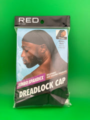 Red By Kiss Jumboo Spandex DreadLock Cap Black