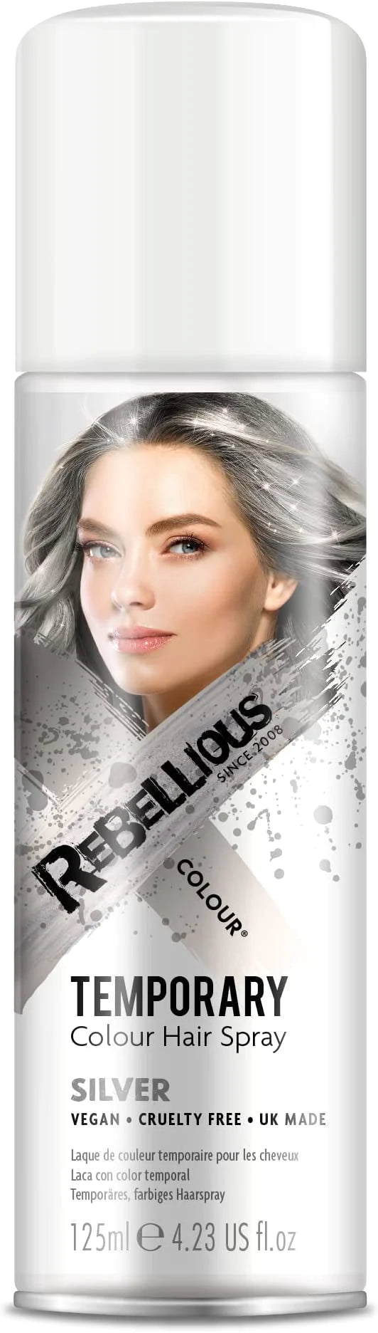 REBELLIOUS - TEMPORARY HAIR COLOUR SPRAY - 125mL