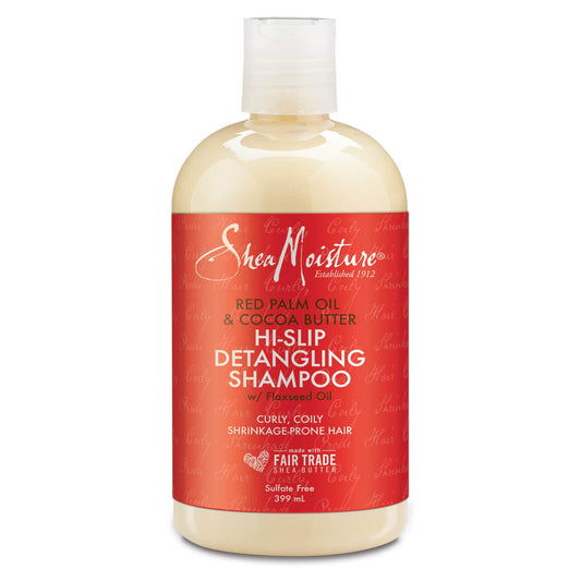 SHEA MOISTURE - DETANGLING SHAMPOO with RED PALM OIL & OCOA BUTTER - 13Z5Oz