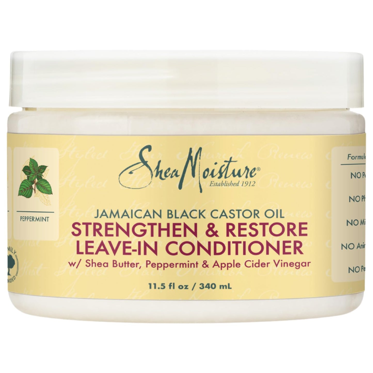 SHEA MOISTURE - STRENGTHEN & RESTORE LEAVE-IN CONDITIONER - 16Oz