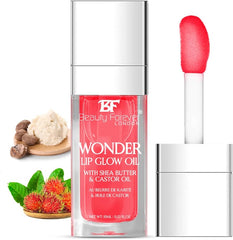 BEAUTY FOREVER - WONDER LIP GLOW OIL with SHEA BUTTE & CASTOR OIL - Flavour # 1-6 - 10mL