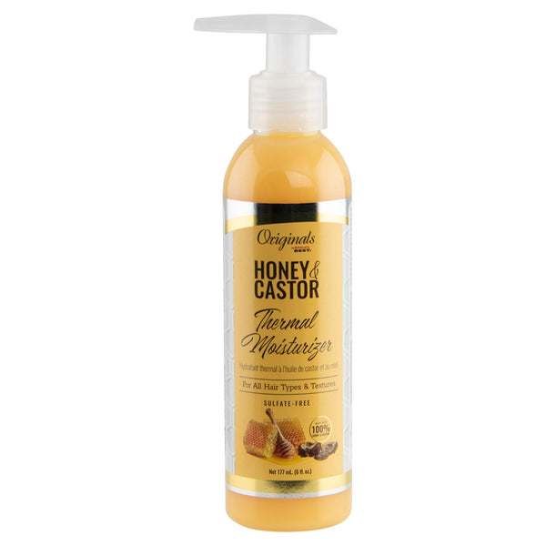 ORIGINALS by AFRICA's BEST - THERMAL MOISTURIZER with HONEY & CASTOR - 6Oz
