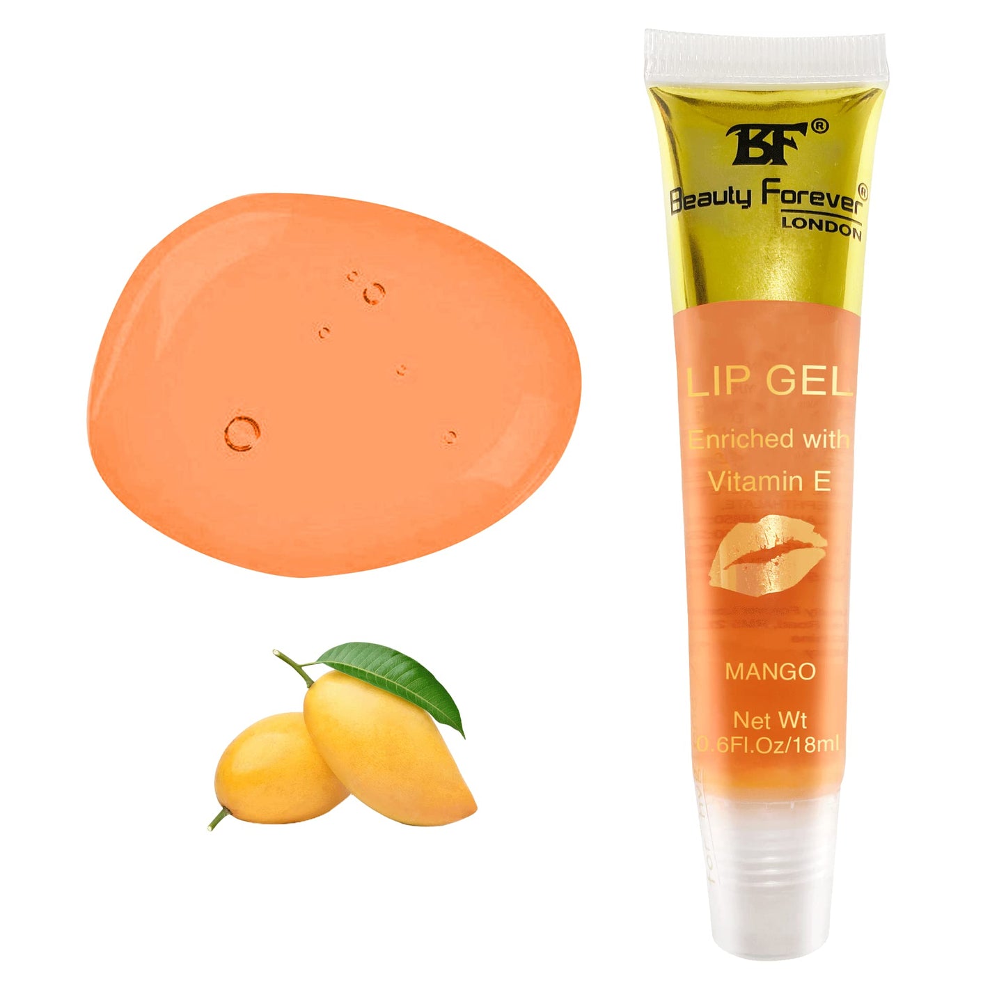 BEAUTY FOREVER - MANGO LIP GLOSS - 18mL