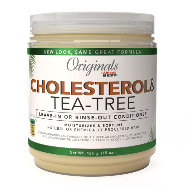 ORIGINALS by AFRICA's BEST - CHOLESTROL & TEA-TREE - 15Oz