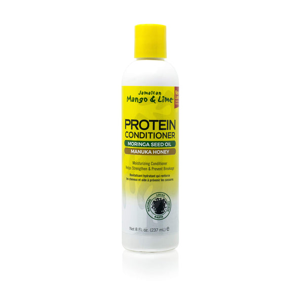 JAMAICAN MANGO & LIME - PROTEIN CONDITIONER with MORINGA SEED OIL & MANUKA HONEY - 8Oz