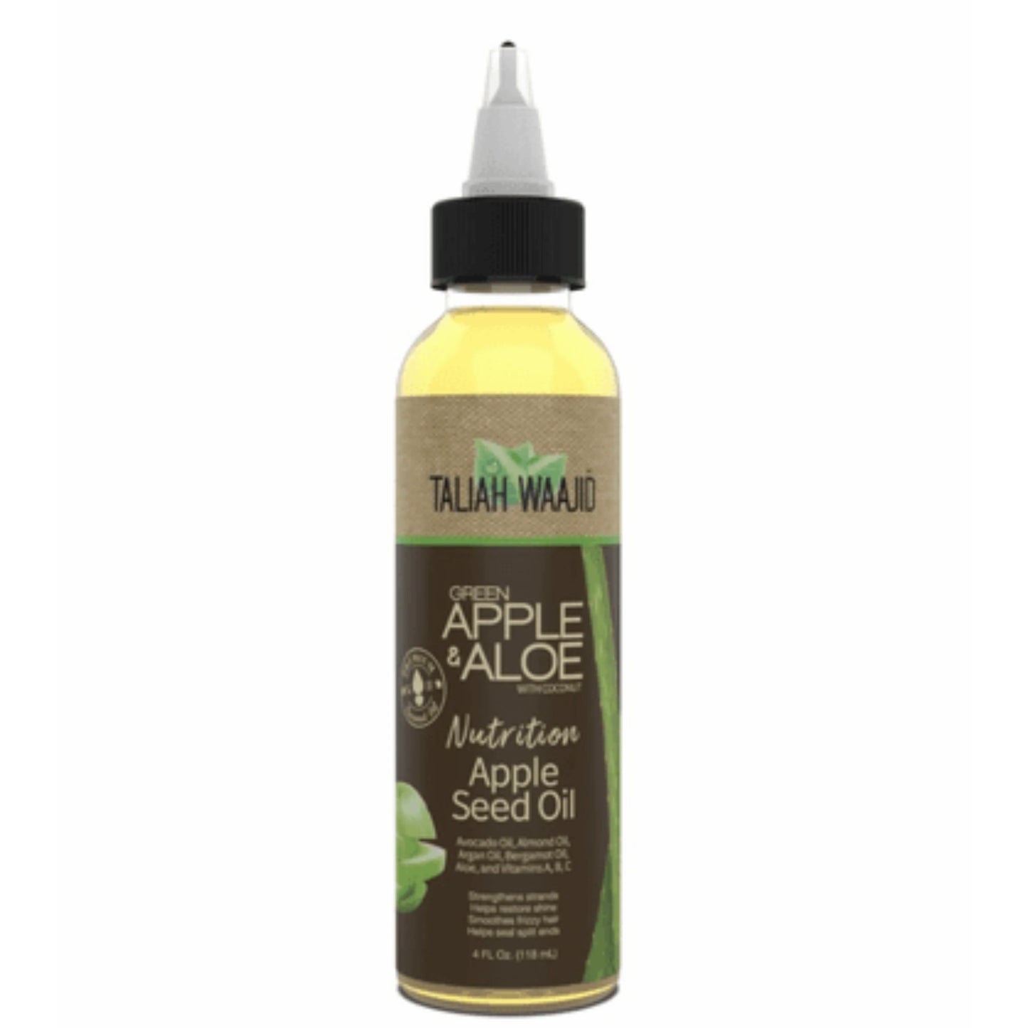 TALIAH WAAJID - APPLE SEED OIL with  APPLE, AVOCADO, SWEET ALMOND, BERGAMOT & ALOE -  4Oz