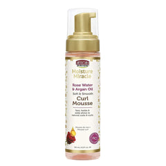 AFRICAN PRIDE - CURL MOUSSE with ROSE WATER & ARGAN OIL - 8.5Oz