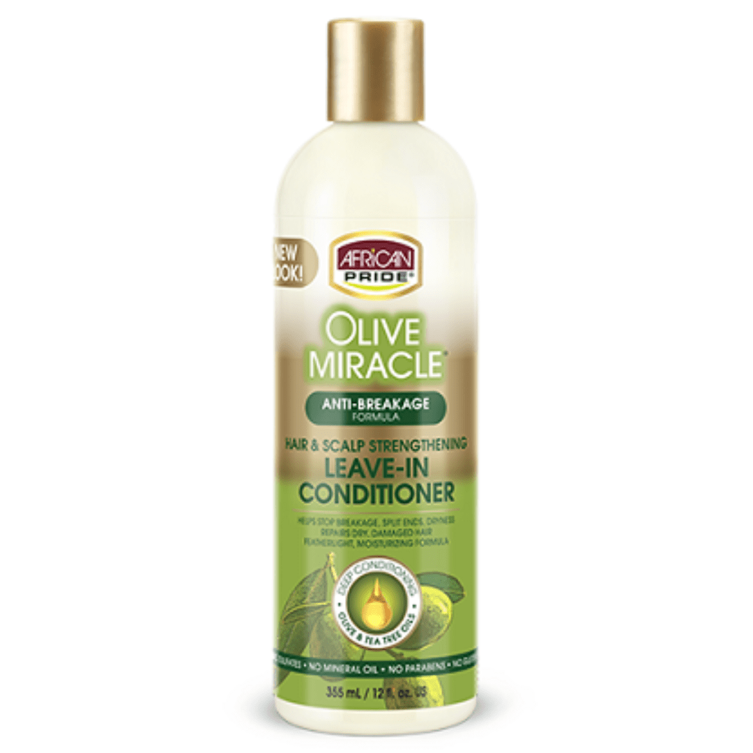 AFRICAN PRIDE - OLIVE MIRACLE LEAVE-IN CONDITIONER - 12Oz