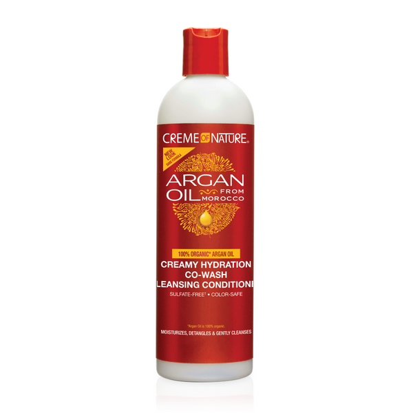 CREME OF NATURE - CREAMY HYDRATING CO-WASH CLESNSING CONDITIONER - 12Oz