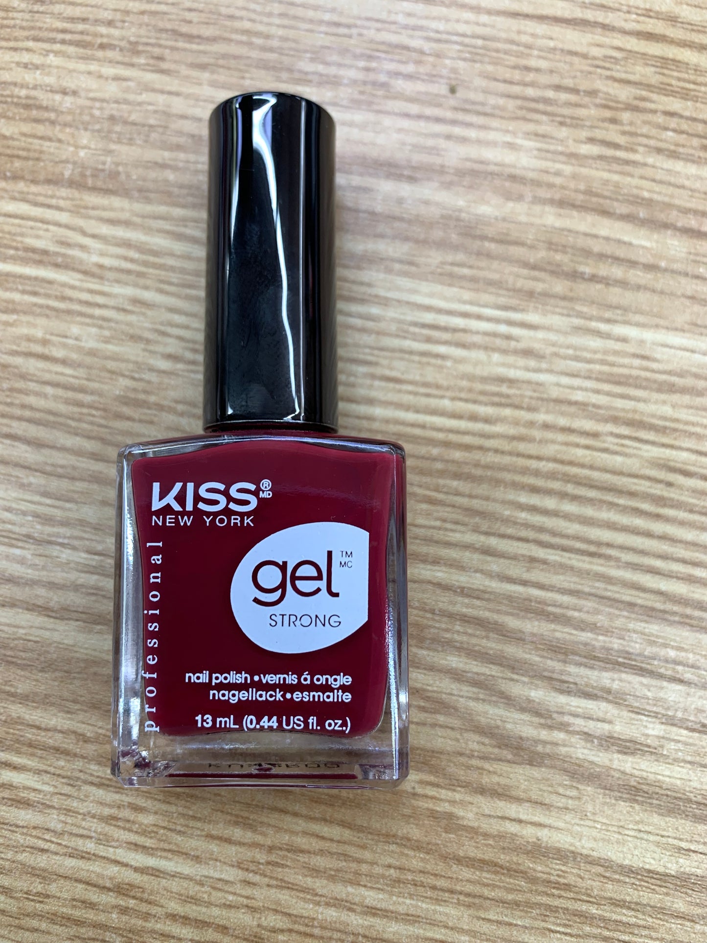 KISS NEW YORK - KNP082 CRUSHED CRANBERRY - NAIL POLISH - 13ML