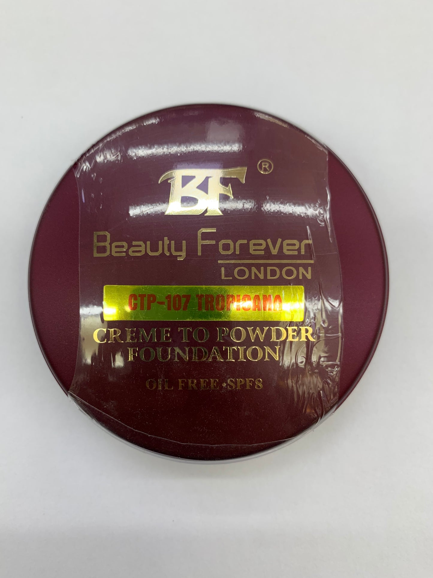 BEAUTY FOREVER LONDON - CTP-107 TROPICANA - CREME TO POWDER FOUNDATION - 11G