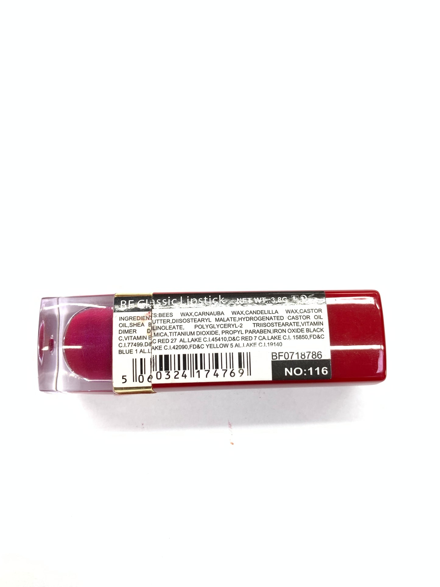 BEAUTY FOREVER LONDON - COL#116 - LIPSTICK - 4G