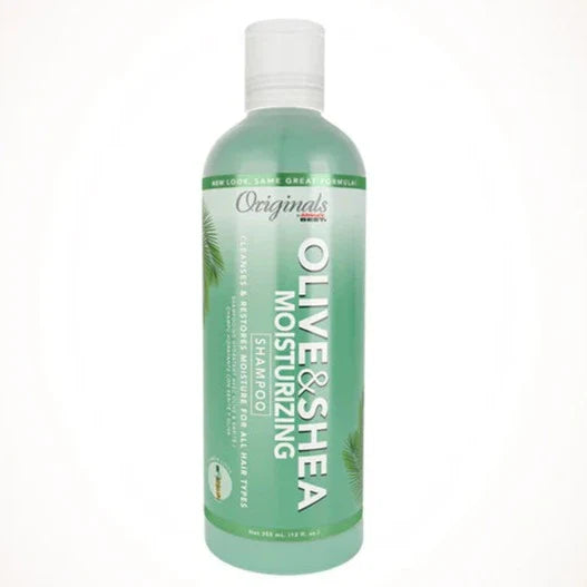 ORIGINALS by AFRICA's BEST - OLIVE & SHEA MOISTURIZNG SHAMPOO - 12Oz
