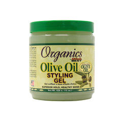 ORGANICS by AFRICA's BEST - OLIVE OIL STYLING GEL - 15Oz