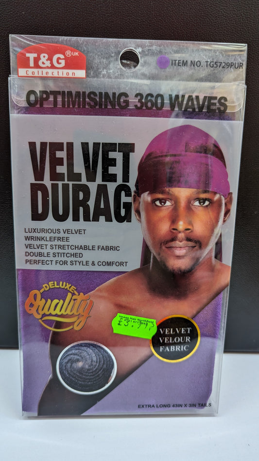 T&G - VELVET DURAG