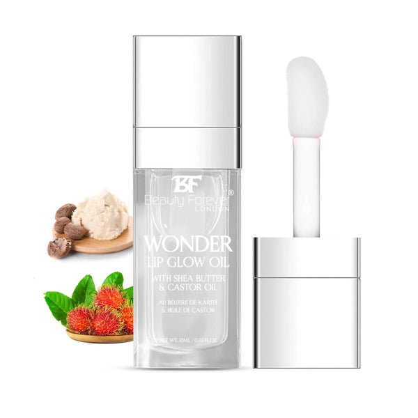 BEAUTY FOREVER - WONDER LIP GLOW OIL with SHEA BUTTE & CASTOR OIL - Flavour # 1-6 - 10mL