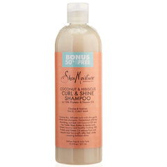 SHEA MOISTURE - CURL & SHINE SHAMPOO with COCONUT & HIBISCUS - 19.8Oz