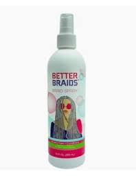 BETTER BRAIDS - BRAID SPRAY - MOISTURIZES - CONDITIONS - 355 ML