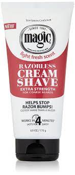 SOFT SHEEN - MAGIC - RAZORLESS CREAM SHAVE - 6.0 0Z