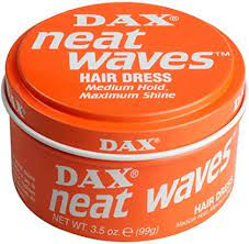 DAX - NEAT WAVES HAIR DRESS MEDIUM HOLD , MAXIMUM SHINE - 3.5oZ