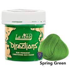 DIRECTIONS - SEMI-PERMANENT HAIR COLOR - SPRING GREEN - 88ML