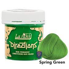 DIRECTIONS - SEMI-PERMANENT HAIR COLOR - SPRING GREEN - 88ML