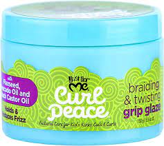 CURL PEACE -NATURAL CARE FOR KIDS -  BRAIDING & TWISTING - GRIP GLAZE - 156 G