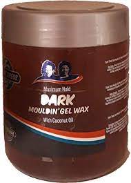 STYLIN' DREDZ - DARK MOULDIN' GEL WAX with MAXIMUM HOLD & COCONUT OIL - 500mL