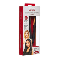RED BY KISS - 1/2" CERAMIC TOURMALINE FLAT IRON