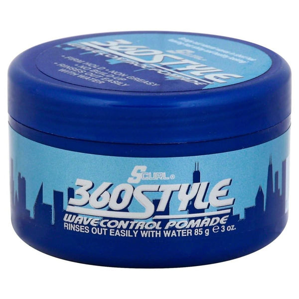 S-CURL - 360 STYLE WAVE CONTROL POMADE - 3oZ