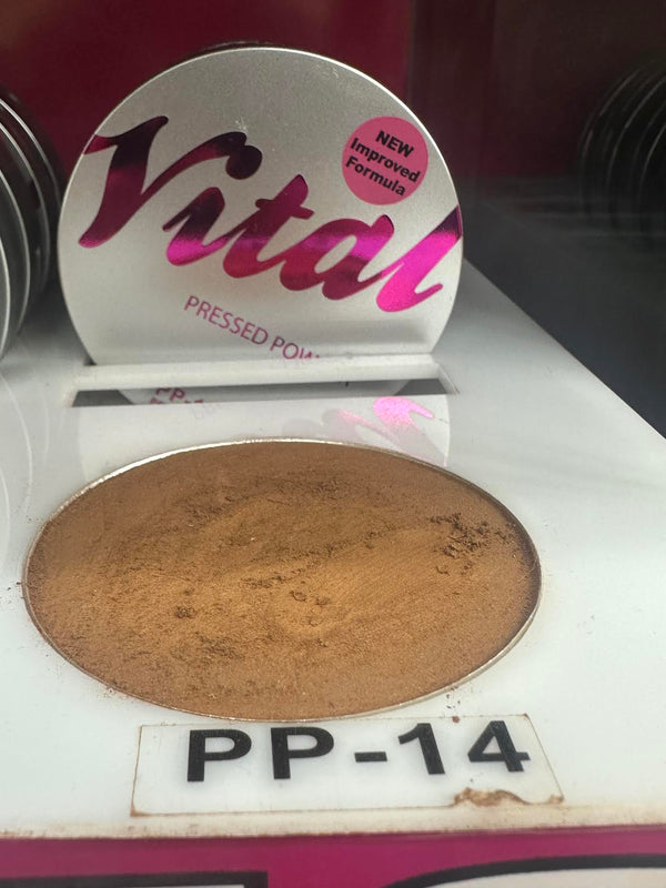 VITAL - PRESSED POWDER - Shades PP # 01-14 - 14G
