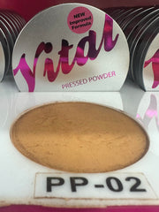 VITAL - PRESSED POWDER - Shades PP # 01-14 - 14G