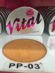 VITAL - PRESSED POWDER - Shades PP # 01-14 - 14G