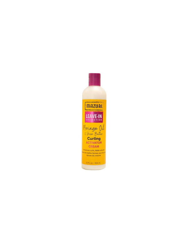 MAZURI - CURLING ACTIVATOR  REAM with MORINGA OIL & SHEA BUTTER - 12Oz